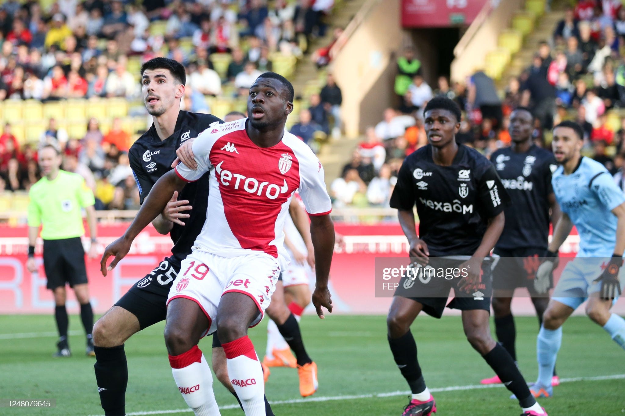 Association Sportive Monaco v Stade de Reims - Ligue 1 Uber Eats