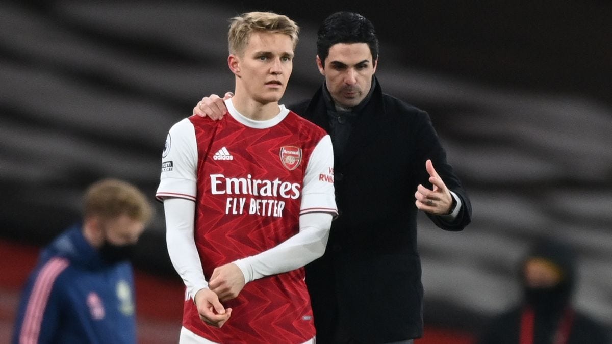 Mikel Arteta, Martin Odegaard and the only relevant truth behind Arsenal's  transfer plans - Mirror Online