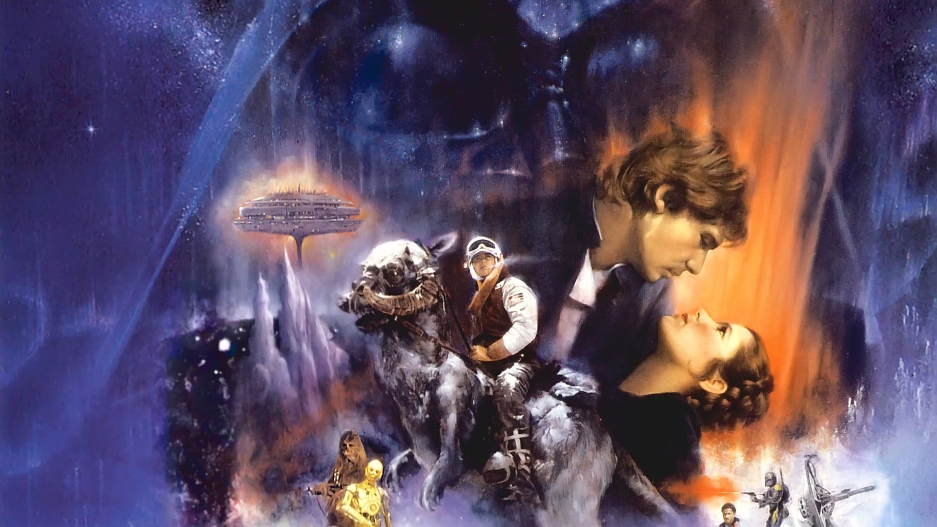 Empire Strikes Back Saga - Download Free HD Wallpaper