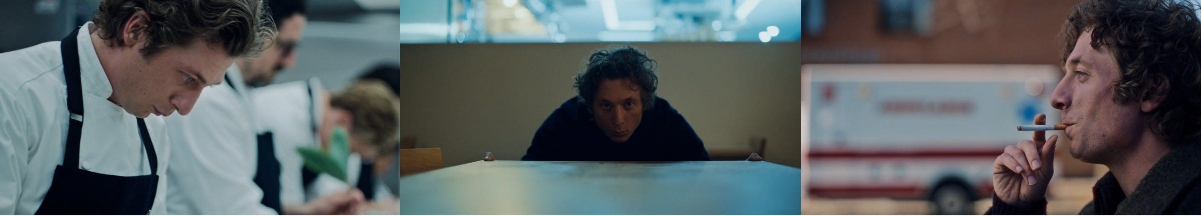 Jeremy Allen White as Carmen, the intense and vulnerable chef.