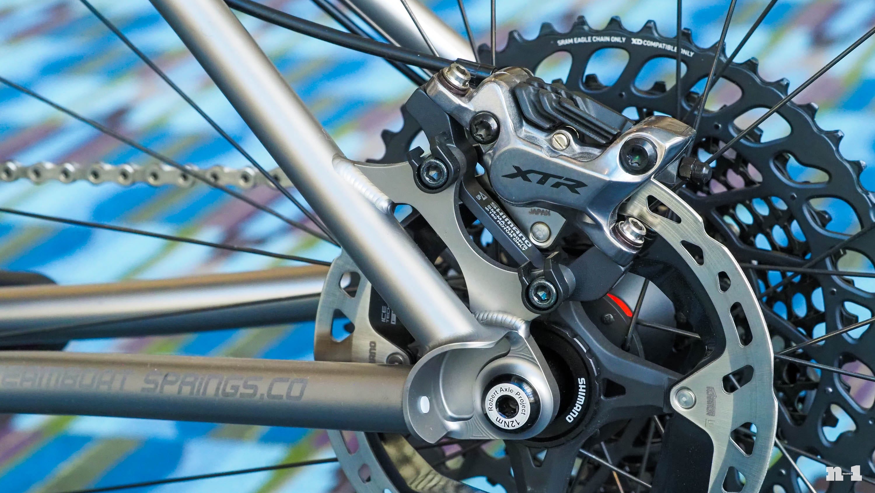 Bingham Built 29er titanium hardtail