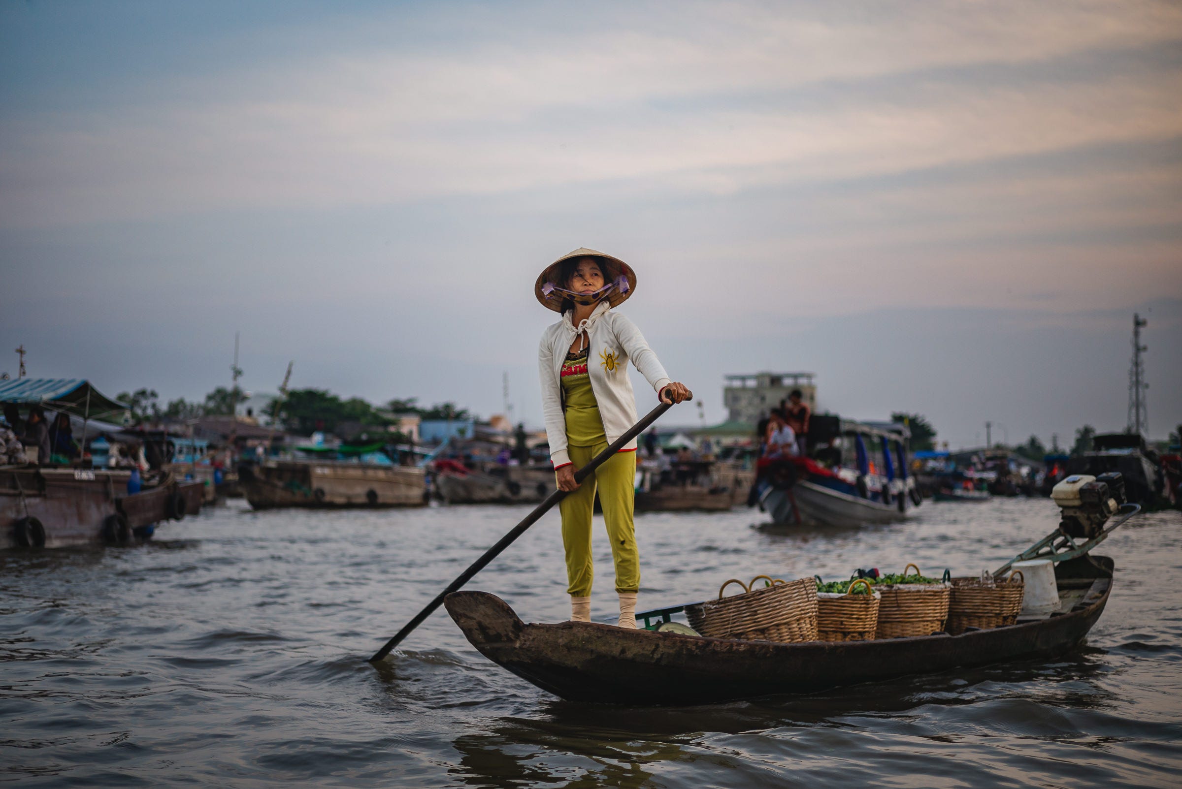 Early morning, Can Tho, Mekong Delta, Vietnam. 1/500, f/2, ISO200, 50mm