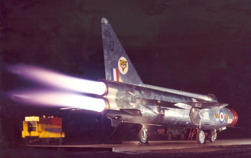 Images of the English Electric Lightning, supplied by BAE Systems Military Air and Information (MAI). Images of the English Electric Lightning, supplied by BAE Systems Military Air and Information (MAI).