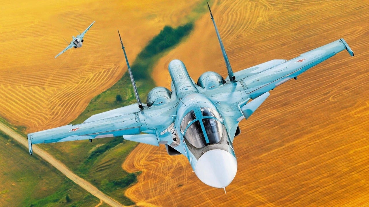 Russia's Su-34 Fighter-Bomber Keeps 'Falling Out of the Sky' in Ukraine -  19FortyFive