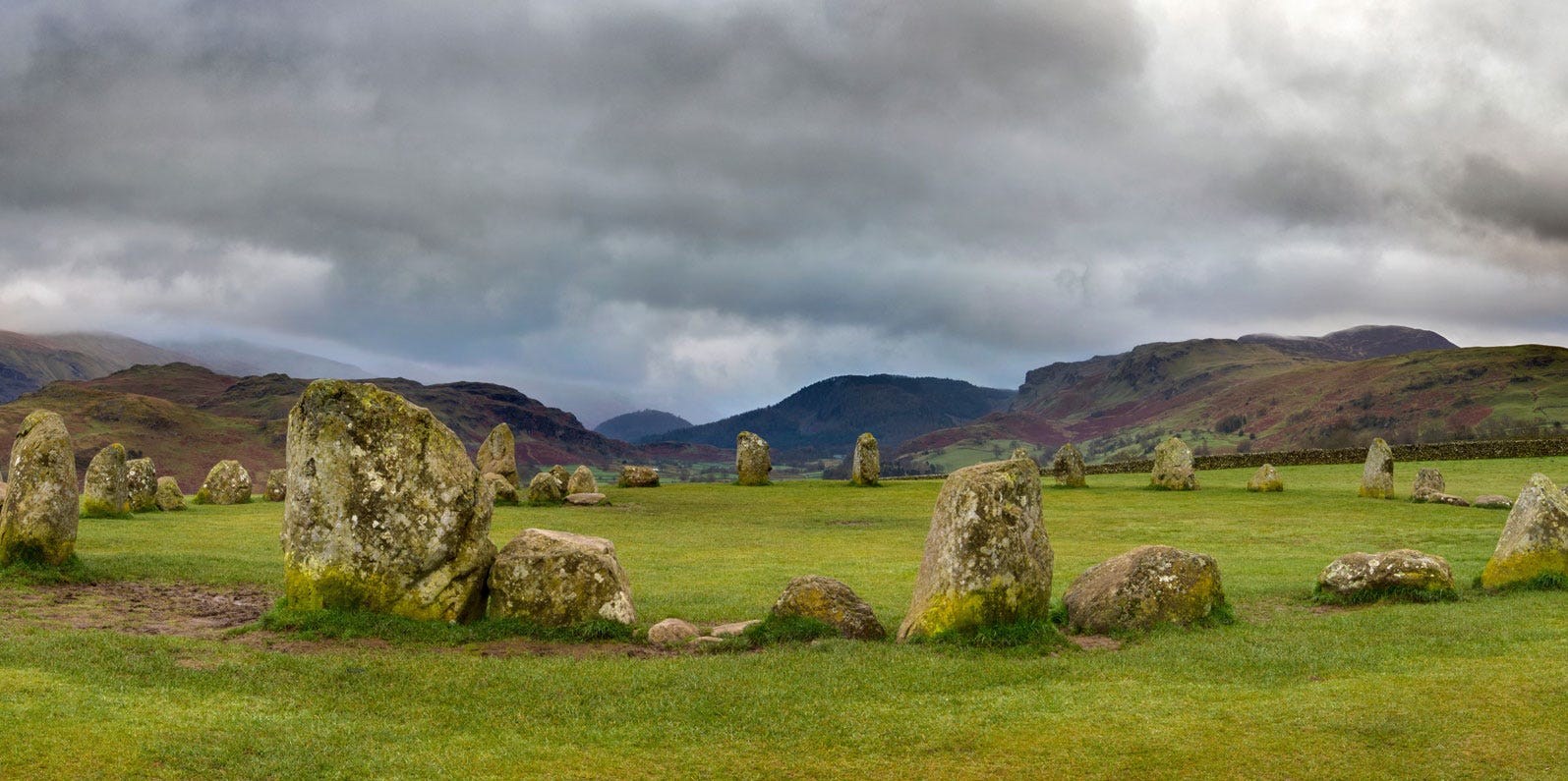 Thin places like standing stones are places where the veil between here and the other world is thinner.