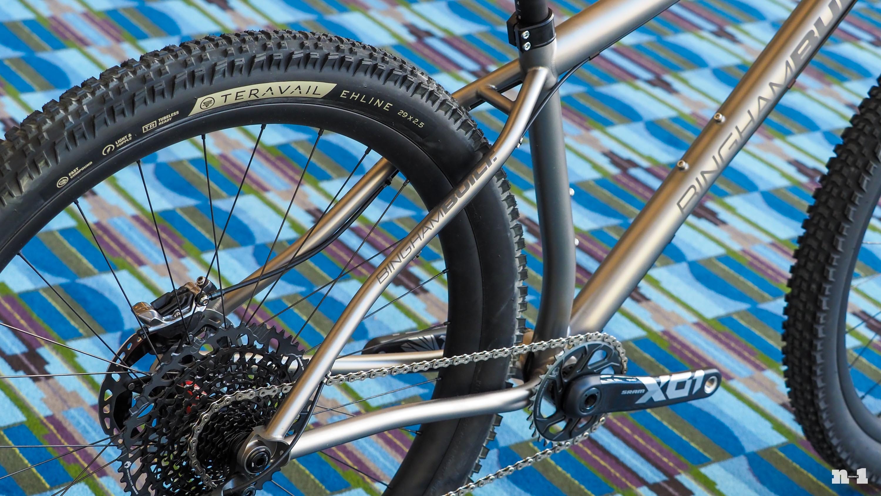 Bingham Built 29er titanium hardtail