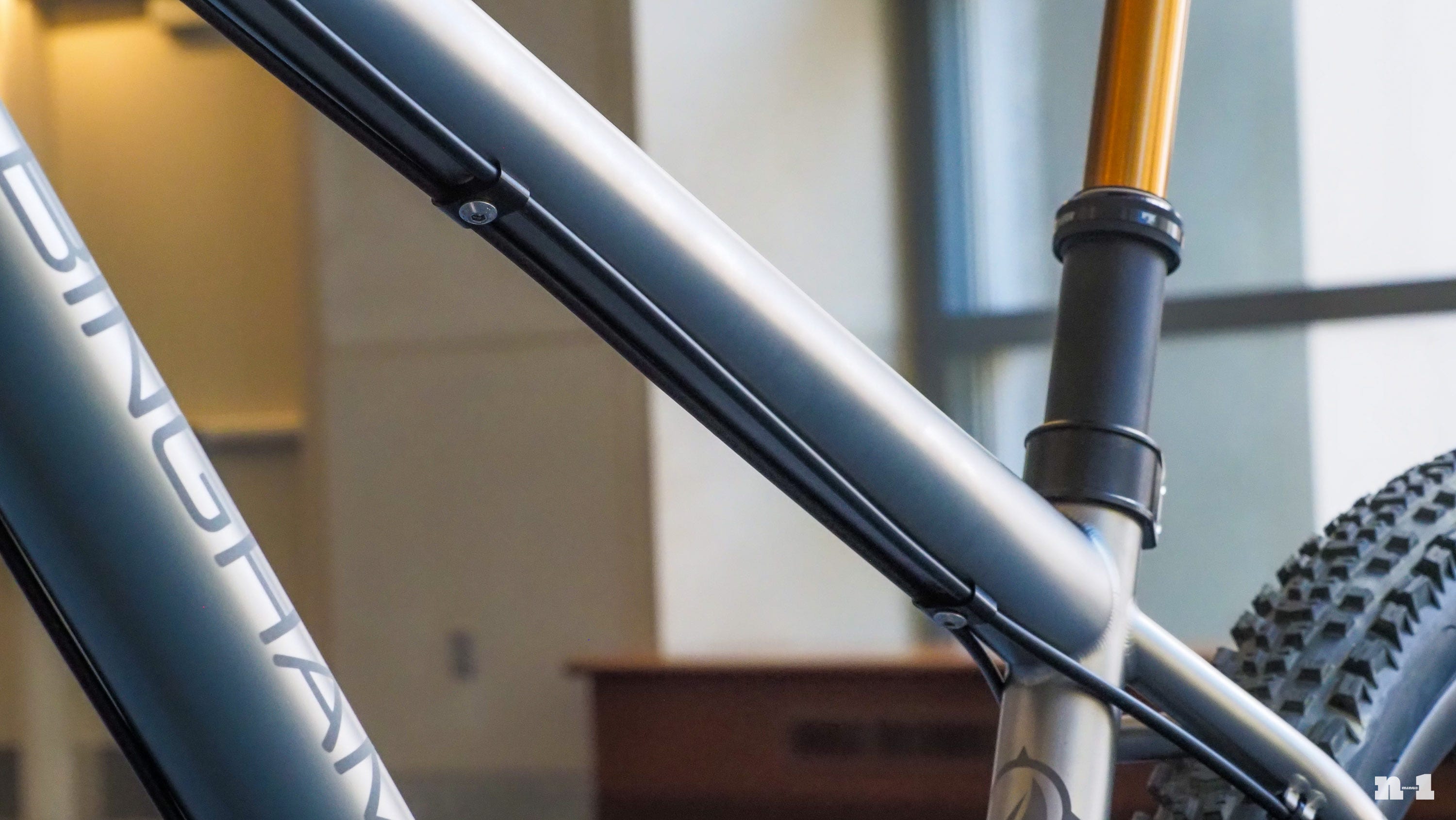 Bingham Built 29er titanium hardtail