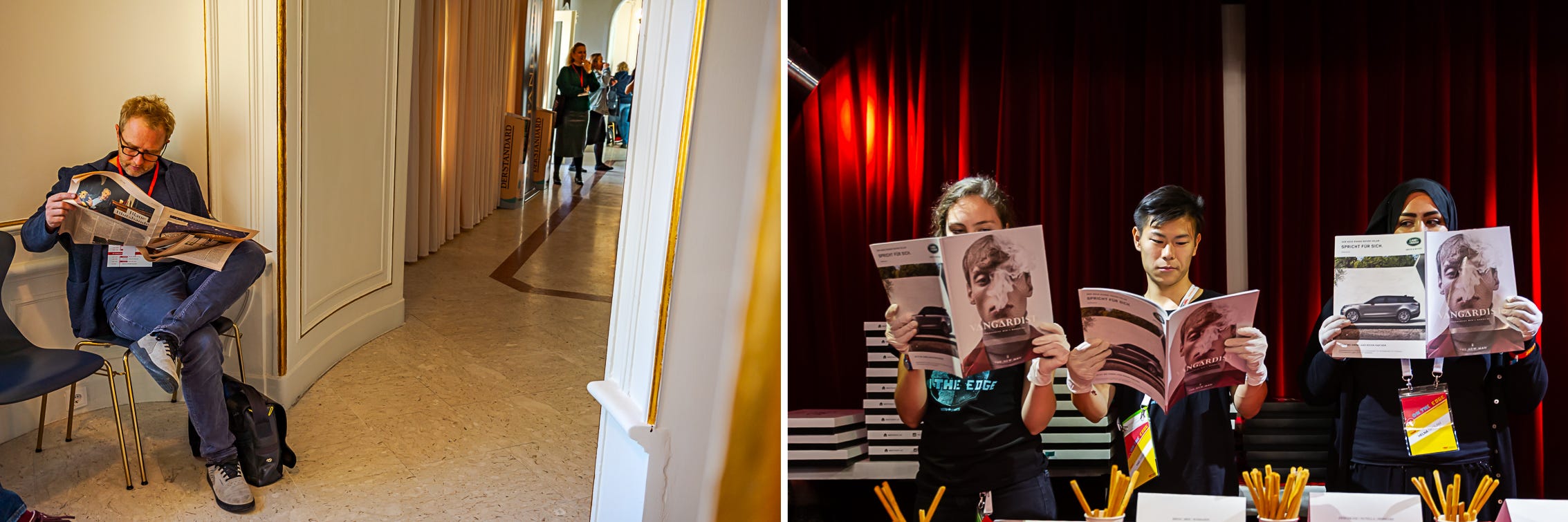 TEDx, Volkstheater, Vienna, Austria. © Gavin Gough