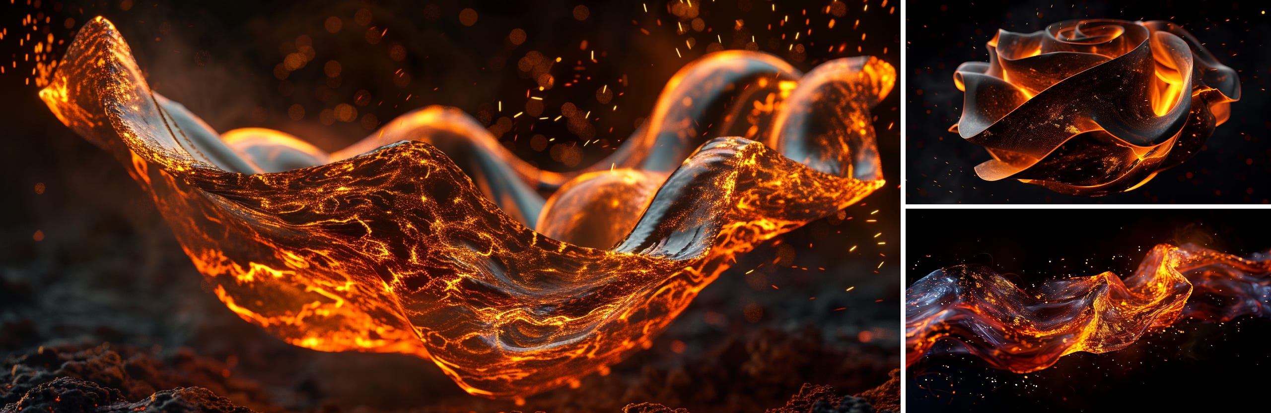 Lava Artifacts.