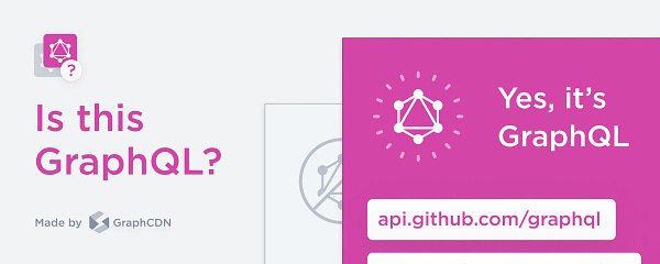 "Is this GraphQL?" with a popup window that says "Yes, it's GraphQL"