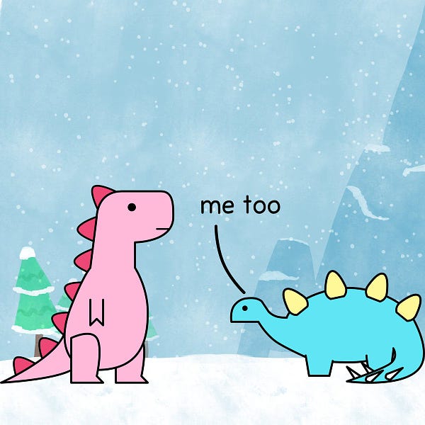 Stegosaurus: me too