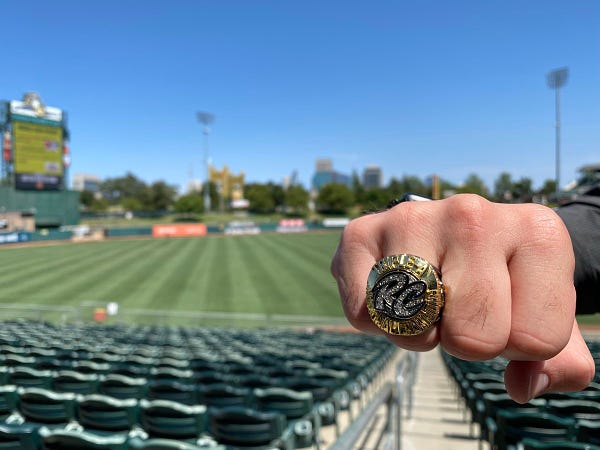 SFGProspects on X: Minor league championship ring ceremony days