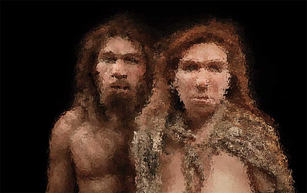 Blurry Neandertals