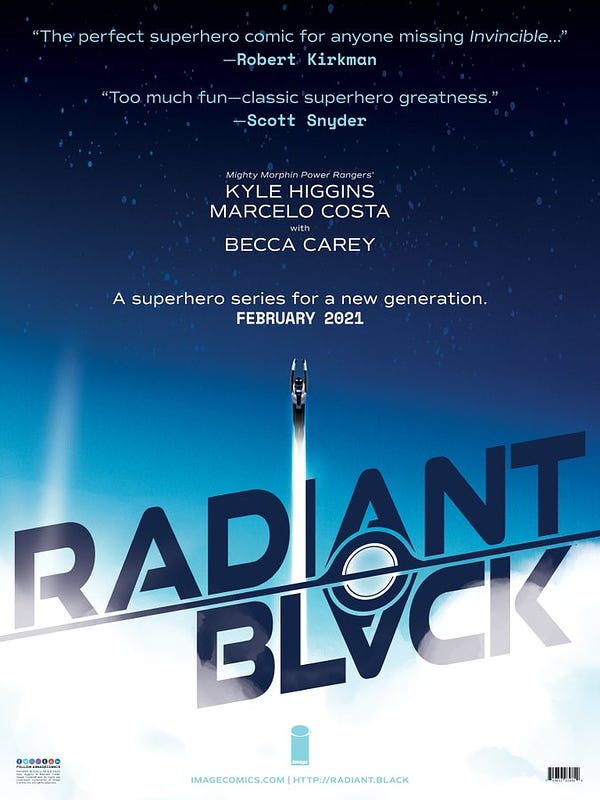 Radiant Black promo poster