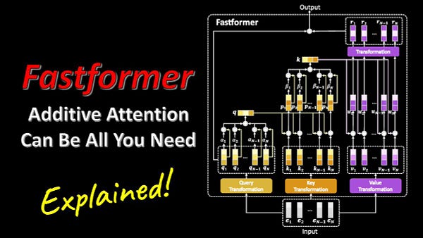 Fastformer Additive Attention Can Be All You Need