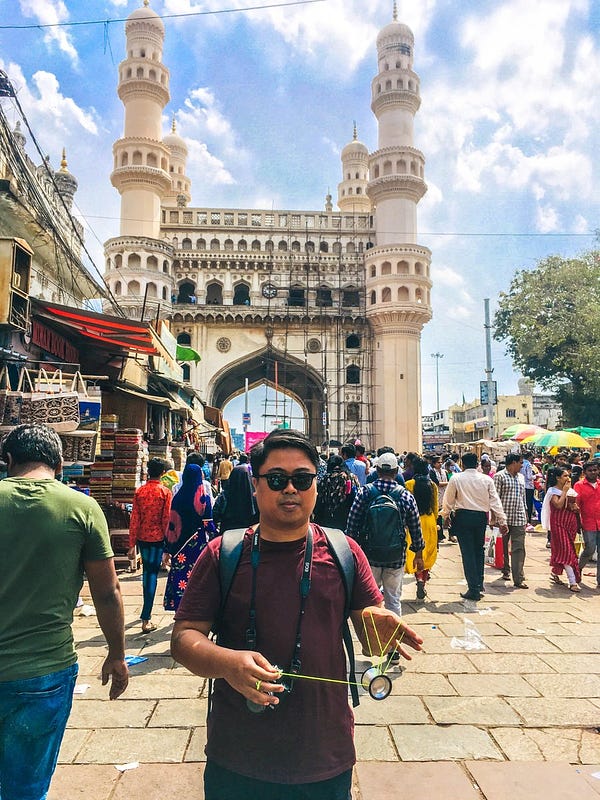 Much love from Charminar, Hyderabad, India 🇮🇳