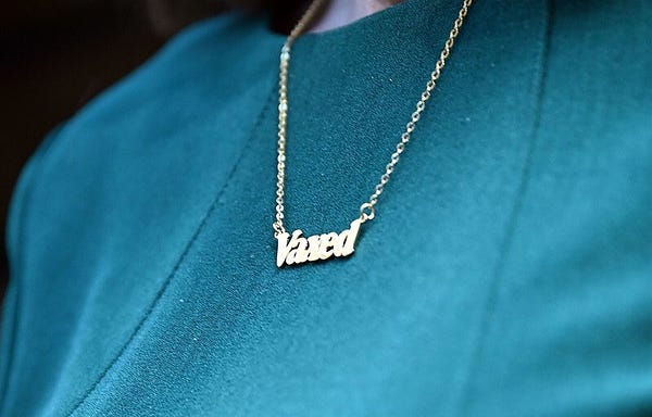 "Vaxed" necklace chain