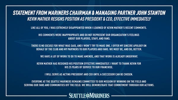 Mariners' new players embrace Seattle: 'Nothing but good vibes so far