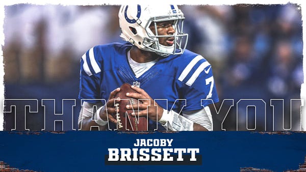 Thank you, Jacoby Brissett