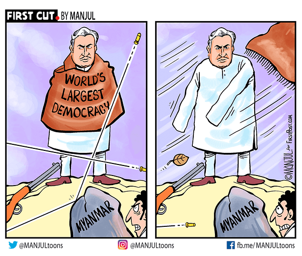 #Myanmar #democracy 
My #cartoon for @firstpost
Telegram: http://telegram.me/MANJULtoons
FirstCut: http://bit.ly/FirstCutByMANJUL
All My Cartoons: https://www.patreon.com/MANJULtoons
Support: https://www.instamojo.com/@MANJULtoons

#MANJULtoons #editorialcartoon #editorialcartoons #cartooning #cartoonists #cartoonistsofinstagram #dailycartoon #cartoosbymanjul