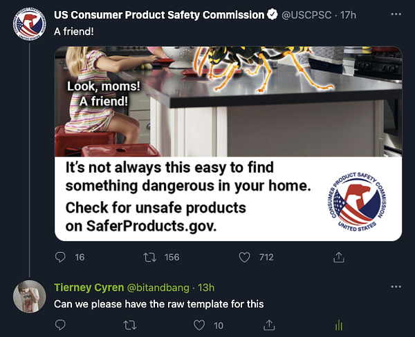 my reply to the US Consumer Product Safety Commission: https://twitter.com/bitandbang/status/1382159646929133568?s=20