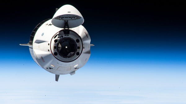 The SpaceX Crew Dragon Endeavour carrying four commercial crew astronauts departs the International Space Station. Crew-2 astronauts Shame Kimbrough and Megan McArthur of NASA with ESA (European Space Agency) astronaut Thomas Pesquet and Japan Aerospace Exploration Agency (JAXA) astronaut Akihiko Hoshide would splashdown several hours later off the coast of Pensacola, Florida, in the Gulf of Mexico.