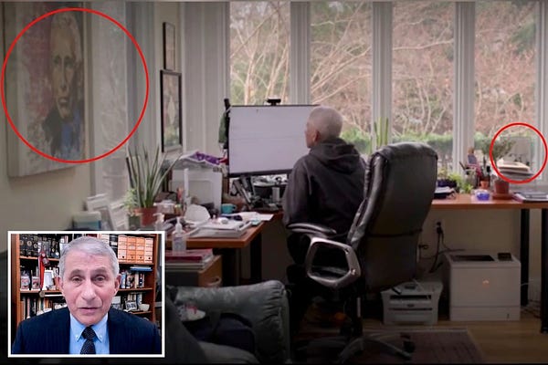 Fauci exit interview: retiring NIAID chief shows off home filled with Fauci portraits and bobbleheads, talks in third person Https%3A%2F%2Fpbs.substack.com%2Fmedia%2FFJjQozYXoAMeWzU