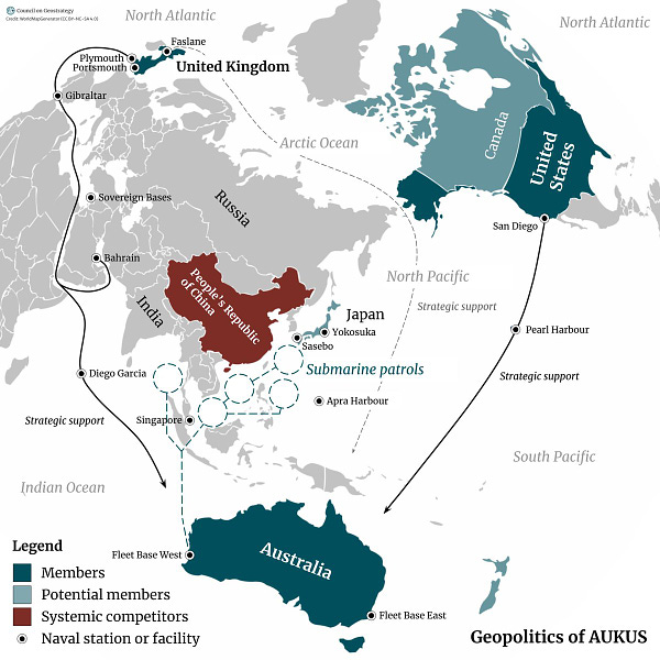 The geopolitics of AUKUS