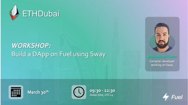 How to build a DApp on Fuel using Sway