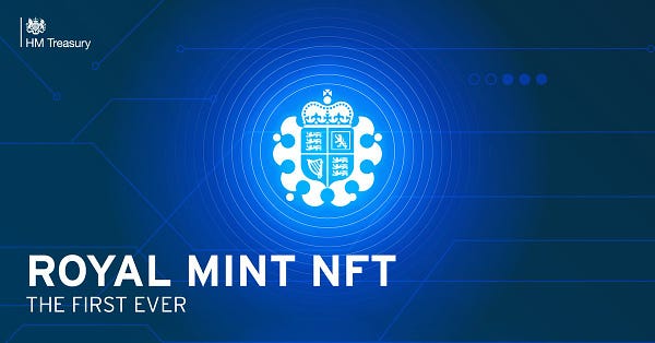 The Chancellor has asked the Royal Mint to create an NFT to be issued by the summer