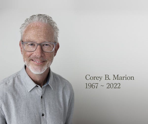Iconfactory founder - Corey B. Marion. 1967-2022