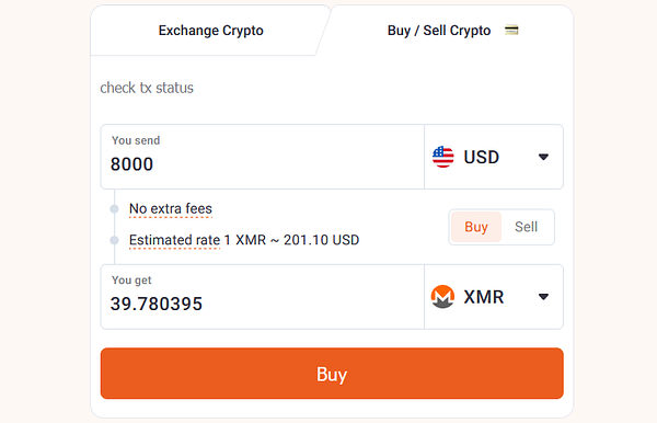 Buy XMR with USD in some countries (KYC required) on Monero.com!