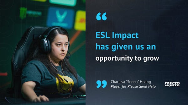 Charissa "Senna" Hoang: "[Impact] has given us an opportunity to grow"
