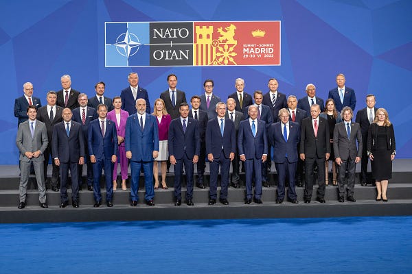 Leaders gather at the NATO Summit in Madrid