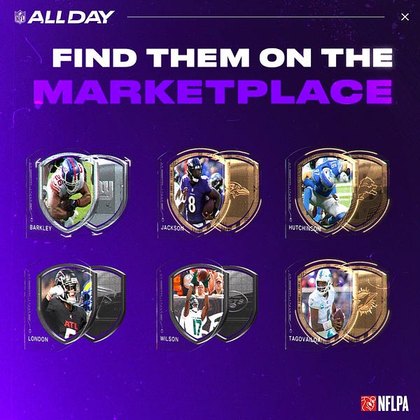 NFL ALL DAY on Twitter: A new #NFLALLDAY marketplace record. 