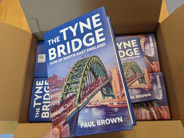 The Tyne Bridge book by Paul Brown
