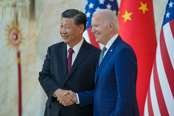 President Biden and President Xi Jinping of the People's Republic of China