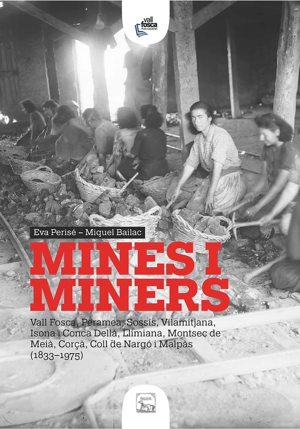 Portada del llibre “Mines i miners”
