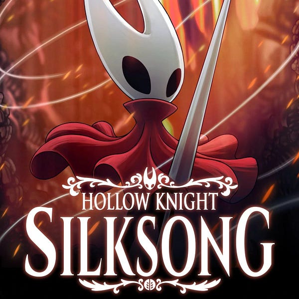 The key art for Hollow Knight: Silksong