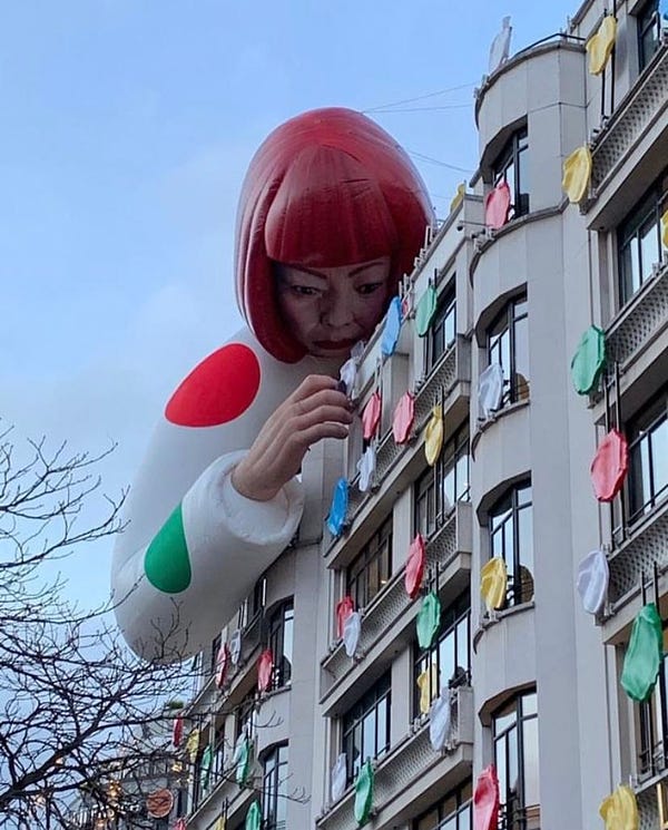 Yayoi Kusama & Louis Vuitton 2023 Collaboration NYC January 8 2023 