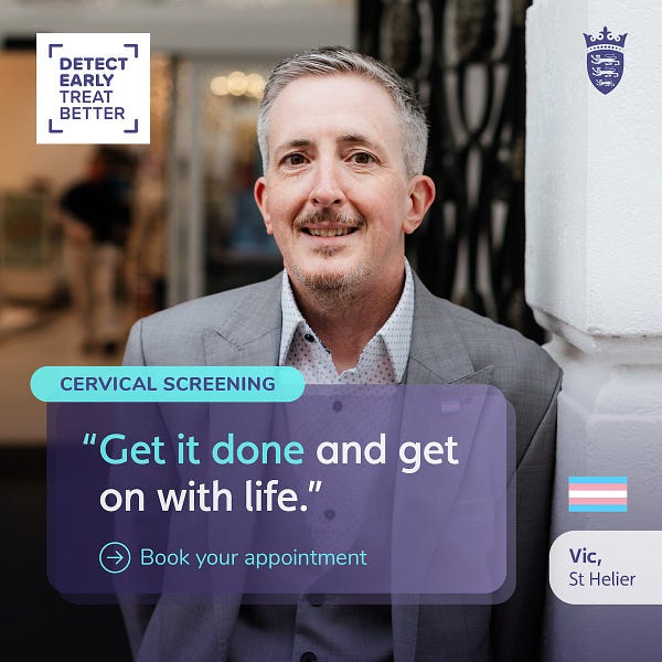 Vic, a transgender man says "Get it done and get on with life" Book your appointment