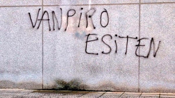 Pintada “Vanpiro Esiten”