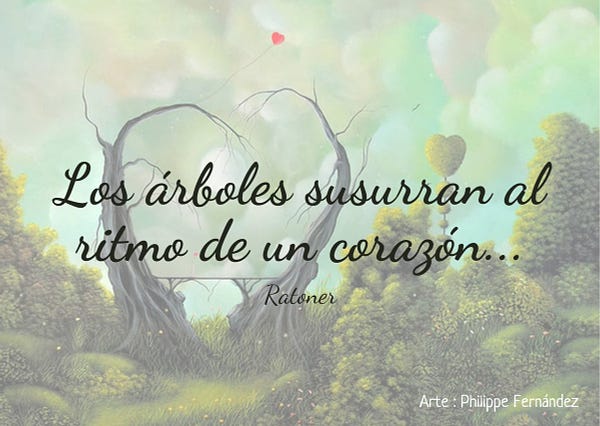 #BosqueImaginado es un #BiblioReto de Qamar y Ratoner.
Inspírate en la imagen y/o frase.
Puedes empezar de cero o seguir la idea de algún otro participante las veces que desees.
Usa los # señalados.
Comienza a las 09:00 (hora española) de los lunes y termina a las 23:59 (hora española) de los miércoles.
Para cualquier consulta o sugerencia, puedes enviar un MD a @Ratoner3.
Y recuerda que todas las participaciones, para que no se pierdan, están en el blog del Bosque Imaginado: https://literariolab.blogspot.com/