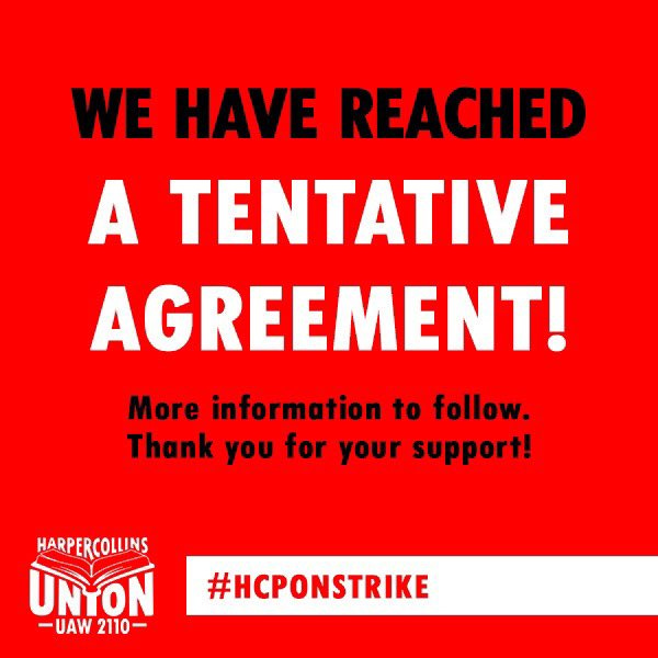 We have reached a tentative agreement! More information to follow. Thank you for your support!!!