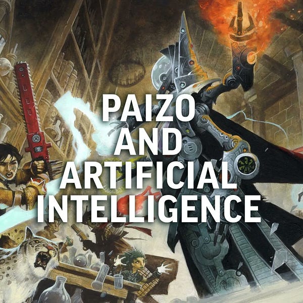 Paizo and Artificial Intelligence