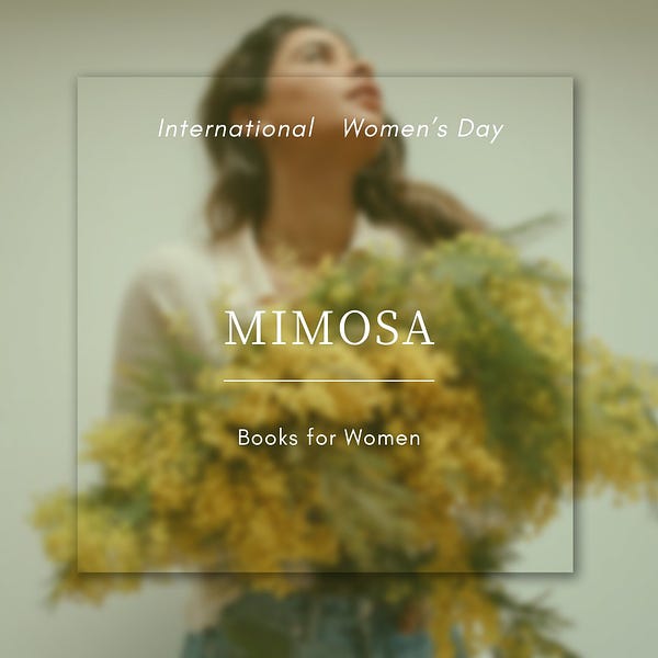 国際女性デー・女性のためのブックガイド『MIMOSA』告知画像