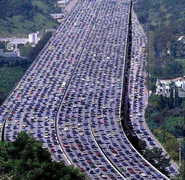 Interstate 10, 2035 (colorized)
