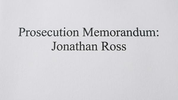 The Prosecution of Jonathan Ross
