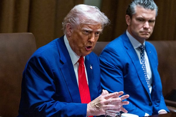 Trump and Hegseth Identified the Two Factors That Make Self-Coups Fail. They Have Two More Years to Ensure Neither Of The Two Stands in Their Way.