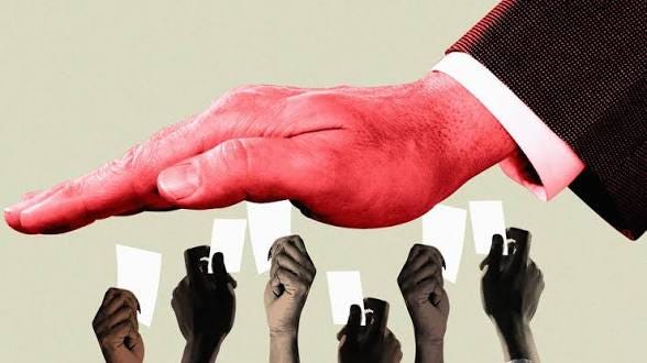 The Five U.S. States Operating as "Autocratic Democracies"
